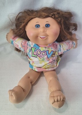 Jakks Pacific Cabbage Patch Kid CPK Brown Hair Blue Eyes Doll 2011