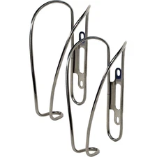 2 Pack Velo Orange Moderniste Water Bottle Cage For Bicycle Polished Stainless