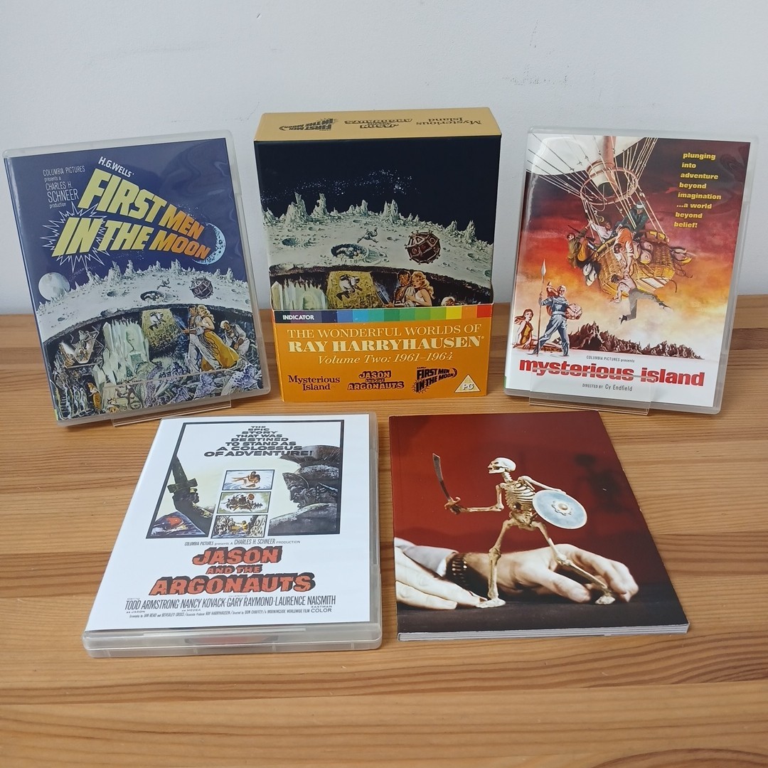 The Wonderful Worlds of Ray Harryhausen Volume 2 1961-1966 BluRay Rare OOP VGC