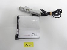 SONY MZ-RH1 Hi-MD Walkman Portable MD Recorder Power On Untested Silver Japan