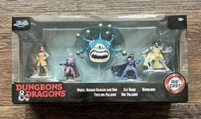 DUNGEONS & DRAGONS DIE CAST FIGURES BEHOLDER-ORC-ELF-PALADIN-RANGER & BOO NEW...