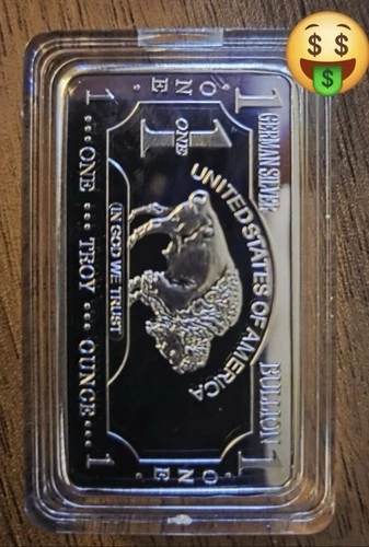 ⚡️🤑German Buffalo Design 🤑1 German Bar 🤑⚡️