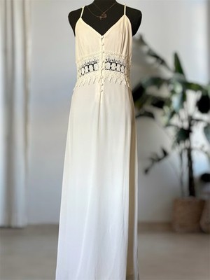 cheap ivory lace wedding dresses Romantic Ivory Lace Floor length A line Puffy Princess Wedding Dress