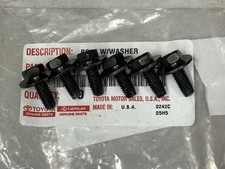 2010-2024 Toyota 4runner OEM Front Skid Plate Bolts Genuine Qty 6 12mm Head