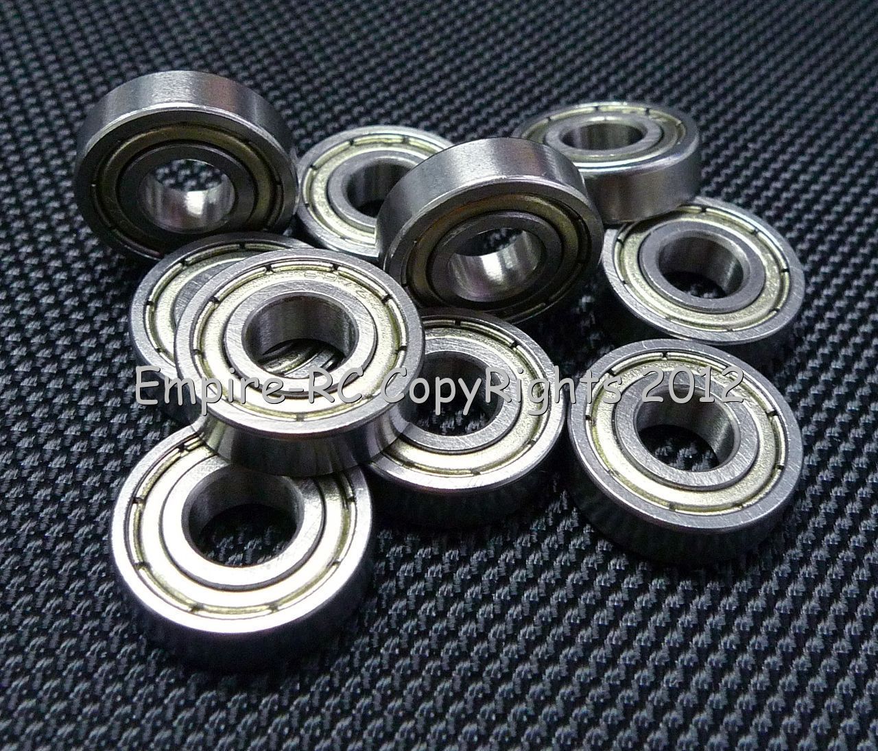 Metal Double Shielded Ball Bearing Bearings 7*17*5 7x17x5mm 697ZZ 5 Pcs
