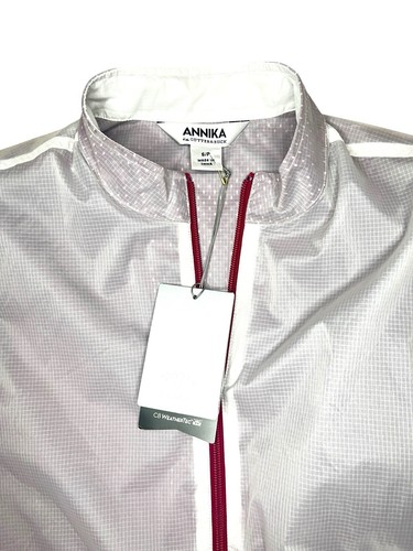 Annika Cutter & Buck Cinched Waist Women's Vest - Size S - Below Hips NEW - Picture 16 of 17