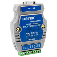 RS-232 to RS-485 Converter DB9 RS232 RS485 Adapter Connector Optical Isolation