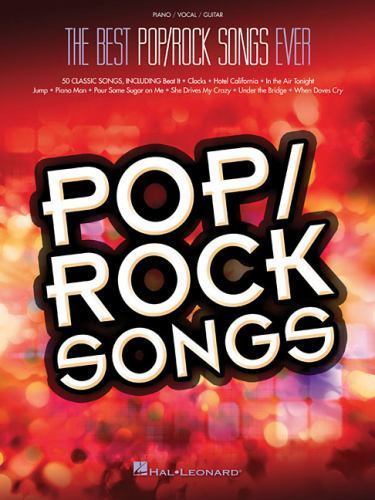 Best Pop/Rock Songs Ever by Hal Leonard Corp. Staff (2014, Trade Paperback)