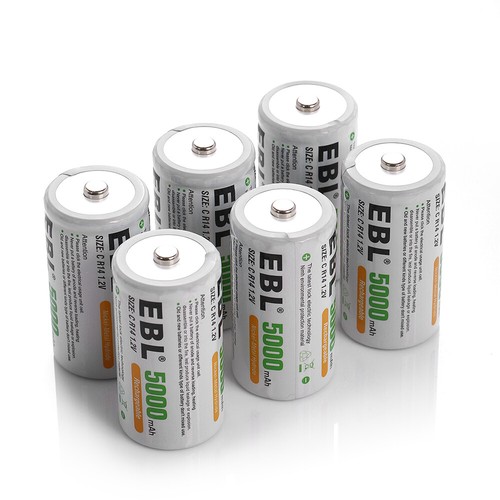 Lot D C Cell Size Rechargeable Batteries High Capacity NiMH /LCD Battery Charger - Picture 18 of 115