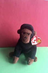 Congo the Gorilla Beanie Baby,1996, UWT