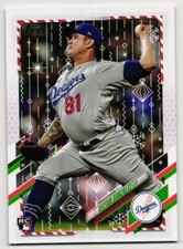 2021 Topps Walmart Holiday #HW166 Victor Gonzalez RC