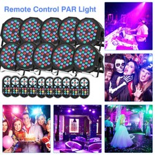 10PCS 36LED RGB Stage Lighting PAR Light Beam DMX Party Club Disco DJ Show Light