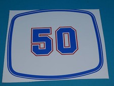 Zündapp Aufkleber Hai 50 Verkleidung  448-19.125 