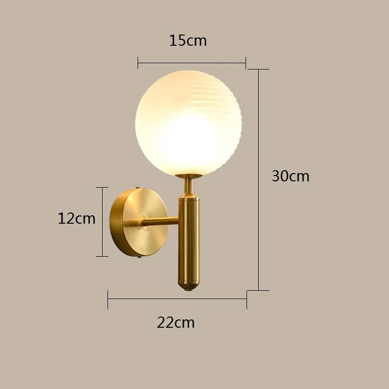 Bar Wall Lamp Home Indoor Wall Light Room Wall Lighting Kitchen Gold Wall Sconce - Image 2 of 4