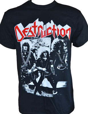 Destruction - Side By Side T-Shirt-M #138124