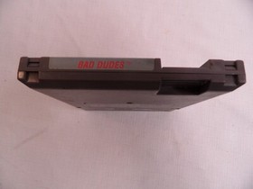 Bad Dudes ORIGINAL NINTENDO NES Game Tested + Working - Authentic
