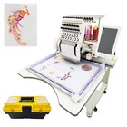 Single Head 15 Needle Commercial Automatic Diy Embroidery Machine 110-220V