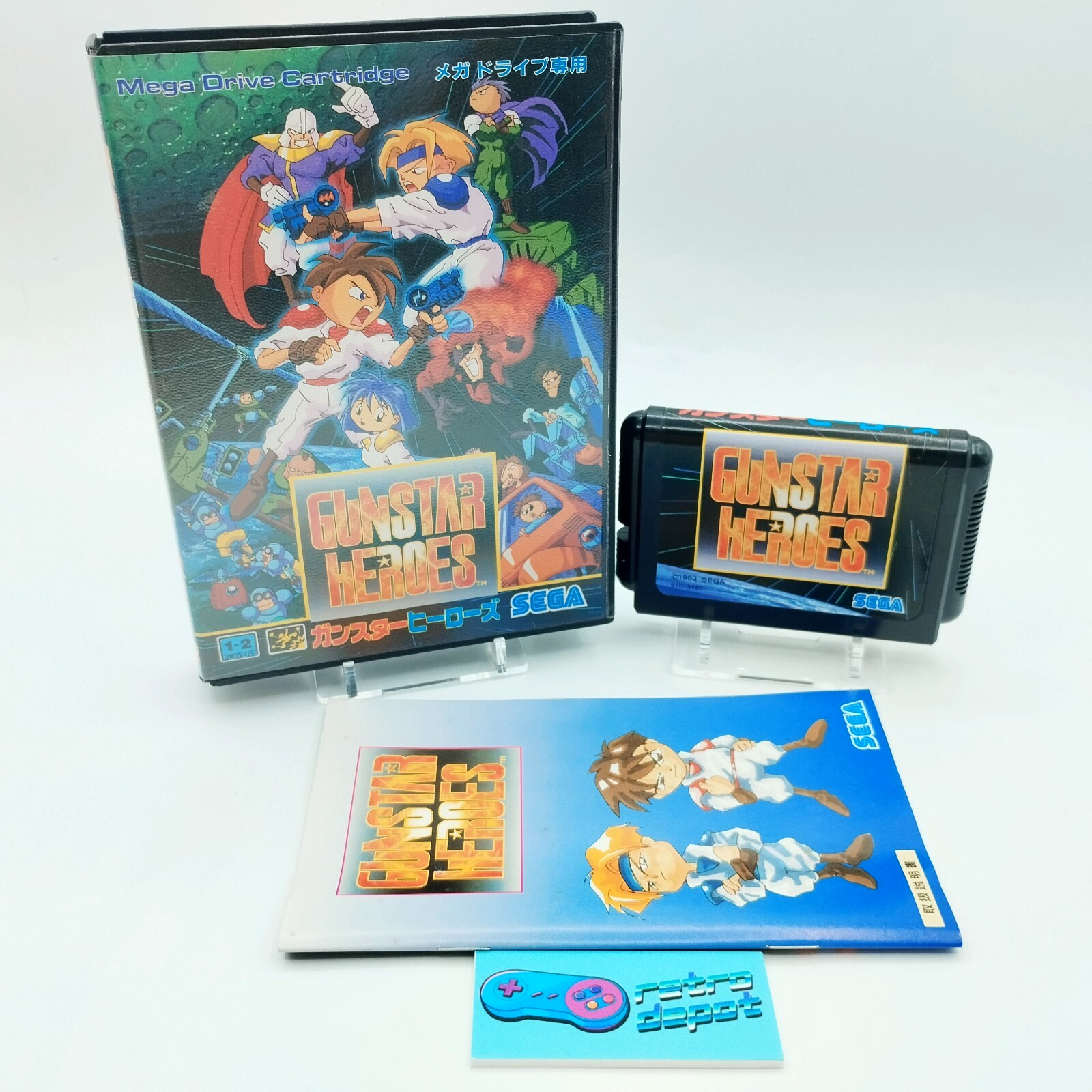 Gunstar Heroes / SEGA Megadrive / NTSC JAP
