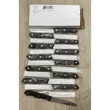World Tableware Round Tip Steak Knife - 201 2642 Set of 12 New in Package
