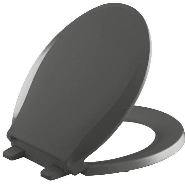 Lid Cover Closed Front Bathroom Grey Comfort New