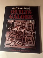 QUICK-METHOD QUILTS GALORE Pattern Book 1st Edition, Softcover Leisure Arts 1995