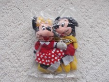 DISNEY STORE MICKEY AND MINNIE BEAN BAG SET STILL SEALED "SPIRIT OF MICKEY" S-88