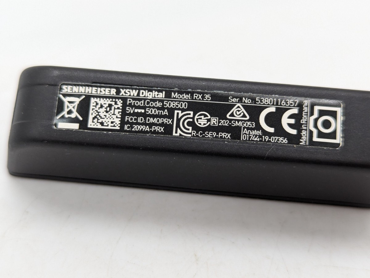 TX/RX/cable/mount ONLY Sennheiser XSW-D TX35 RX35 wireless