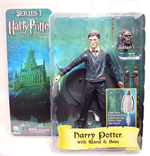 Harry Potter Series 1 Harry Potter with Wand and Base Action Figures