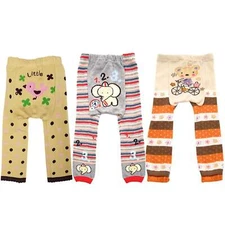 Wrapables Doodle Pant Leggings (Set of 3), 12 to 24 months, Play Time