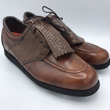 Vintage Etonic Difference Kiltie Golf Shoes M...