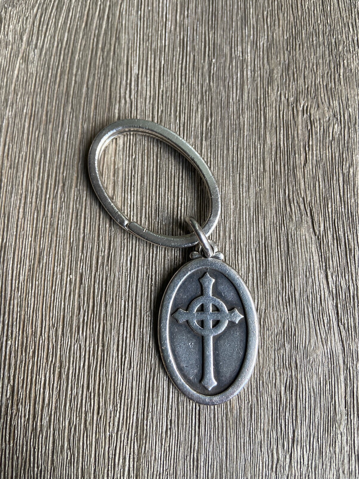 James Avery Cross Keychain RARE Gem