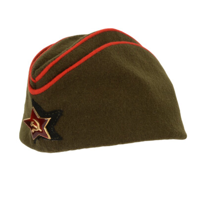 Calot Russe CCCP Pilotka Armée Rouge URSS – Taille 58 Cm – Neuf Sans étiquette