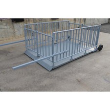 SL-930-5 x7 60 x84 platform Cage system Portable Livestock Animal Weighing