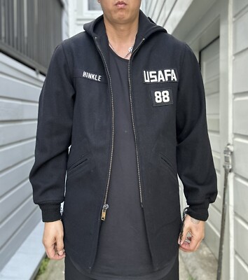 Vintage USAFA Air Force Academy 100% Wool Jacket Cadet Parka Coat