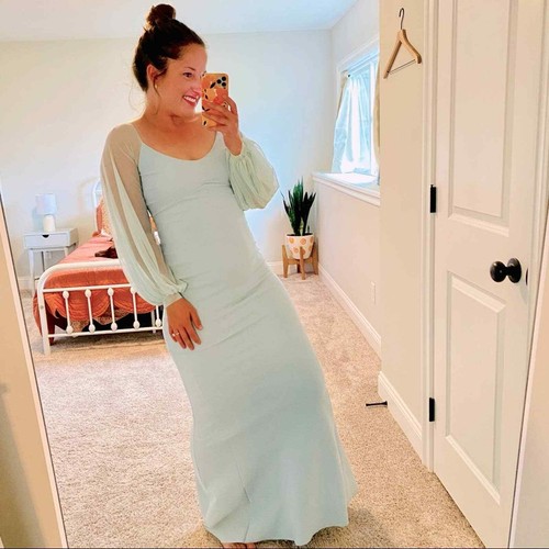 Chiara Boni La Petite Robe Light Blue 