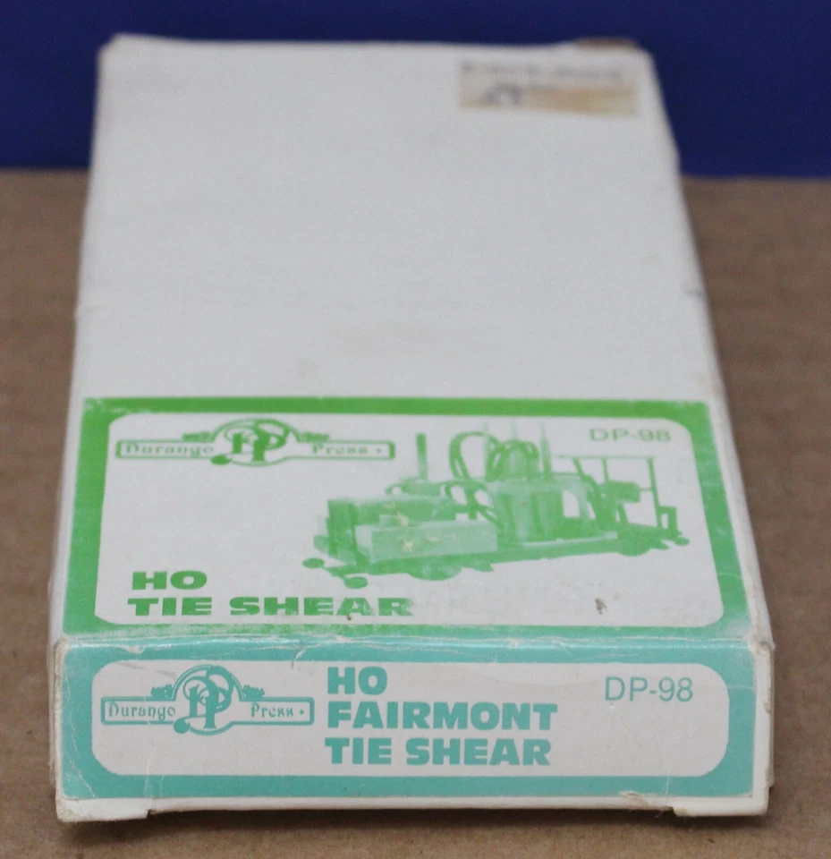 Durango Press HO DP-98 Fairmont Tie Shear Cast Metal Craftsman Kit NIB (older) - Image 3 of 3