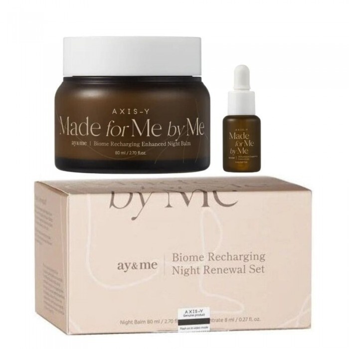 AXIS-Y Biome Recharging Night Renewal Set, Korean Cosmetics, KBeauty,  sample | eBay