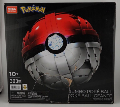 Mega Construx Pokémon Jumbo Poké Ball Construction Set - Box Damage