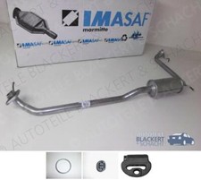IMASAF Auspuff Mitteltopf + Anbauteile für Honda Jazz III 1.2 + 1.4 2008-