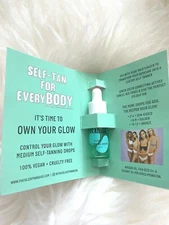 ISLE OF PARADISE Self-Tanning Drops For Face & Body Medium .14oz Travel Size