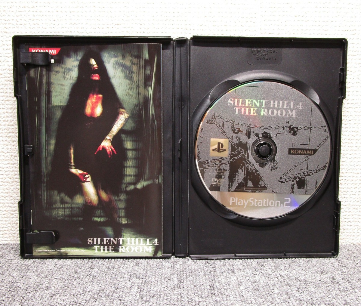 PS2 Silent Hill 2 & 3 & 4 The Room 3 game set Japanese Ver