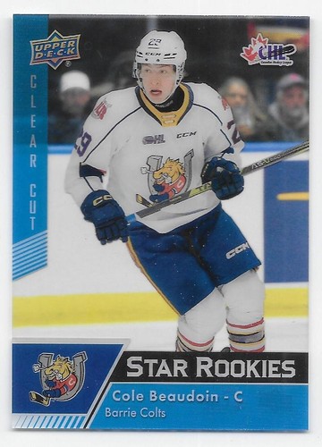 22/23 UPPER DECK CHL CLEAR CUT PARALLEL Hockey (#301-400) U-Pick From List - Picture 15 of 24