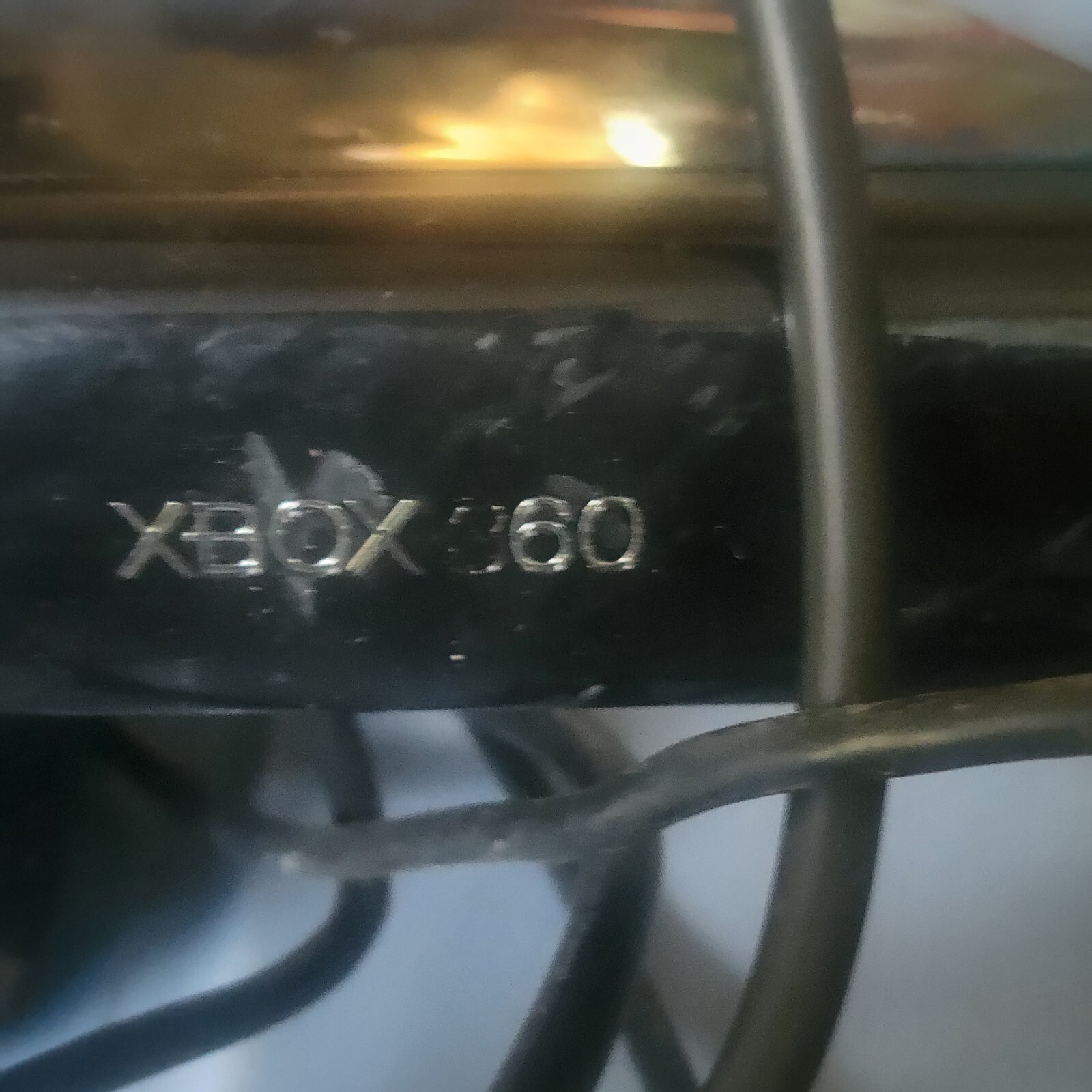 Genuine Microsoft XBOX 360 Kinect Sensor Bar 1414 Black with Power Adapter