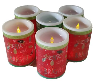 fake christmas candles