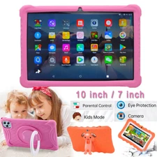 10" Tablet Android 12 Kids Tablet PC Quad-Core Dual Camera WiFi Parental Control