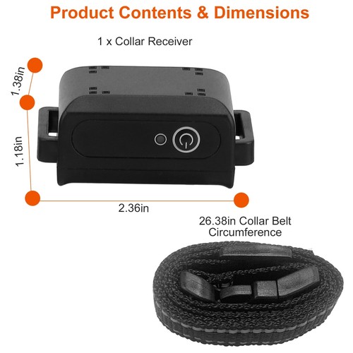 Anti Bark Collar for Small Large Dogs No Shock Barking Device Training Dogs US - Picture 7 of 10