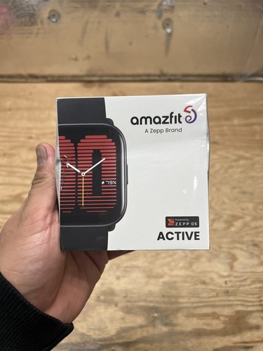 Amazfit Active Smartwatch - czarne pudełkoUszkodzony