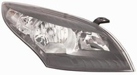 Scheinwerfer FüR Renault MéGane 2008-2012 Parabel Schwarz Recht