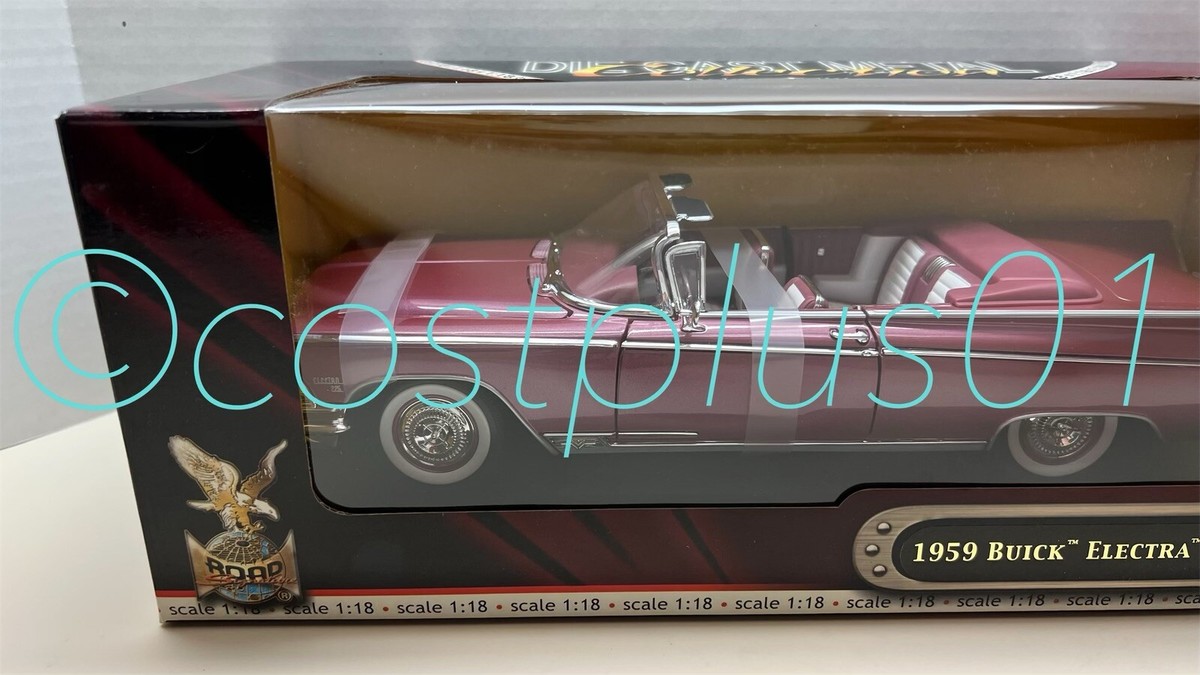ROAD SIGNATURE 1959 BUICK ELECTRA 225 1:18 DELUXE EDITION LAVENDER