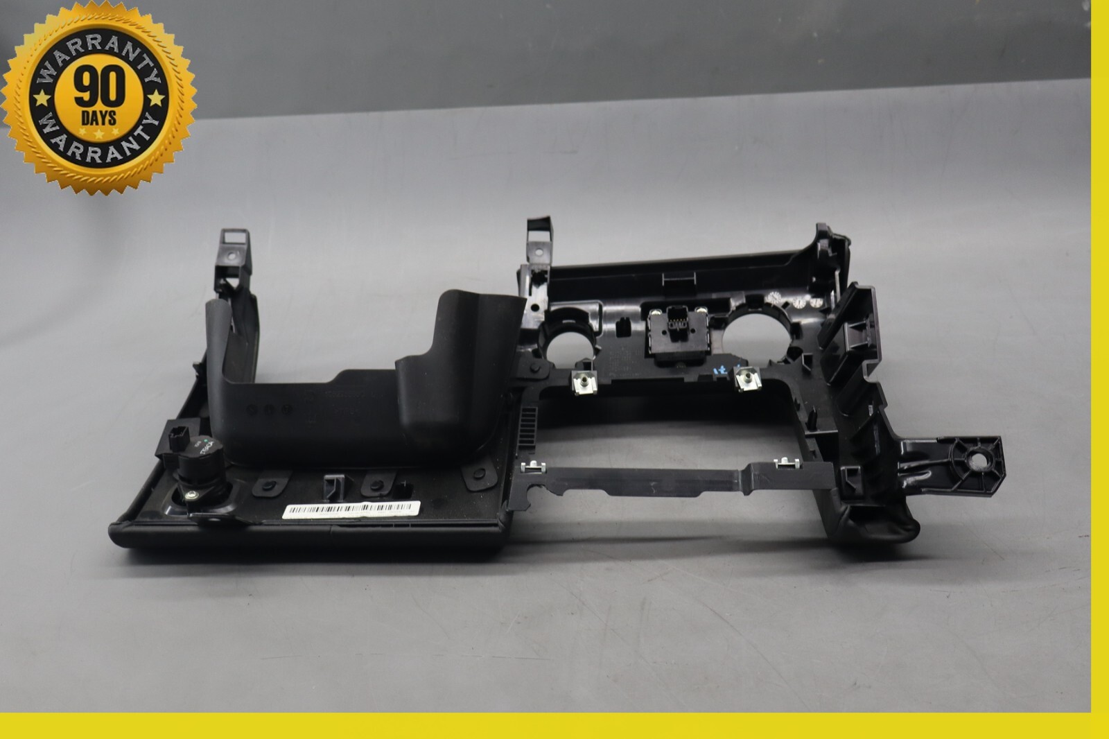 14-22 Maserati Ghibli S Dashboard Lower Driver Side Knee Cover Panel Black Oem